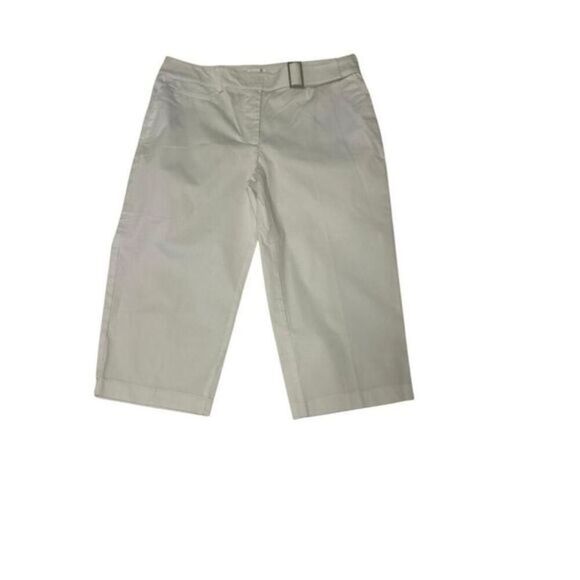 JM in‎ Moda White capris, size 9/10. - Picture 1 of 6